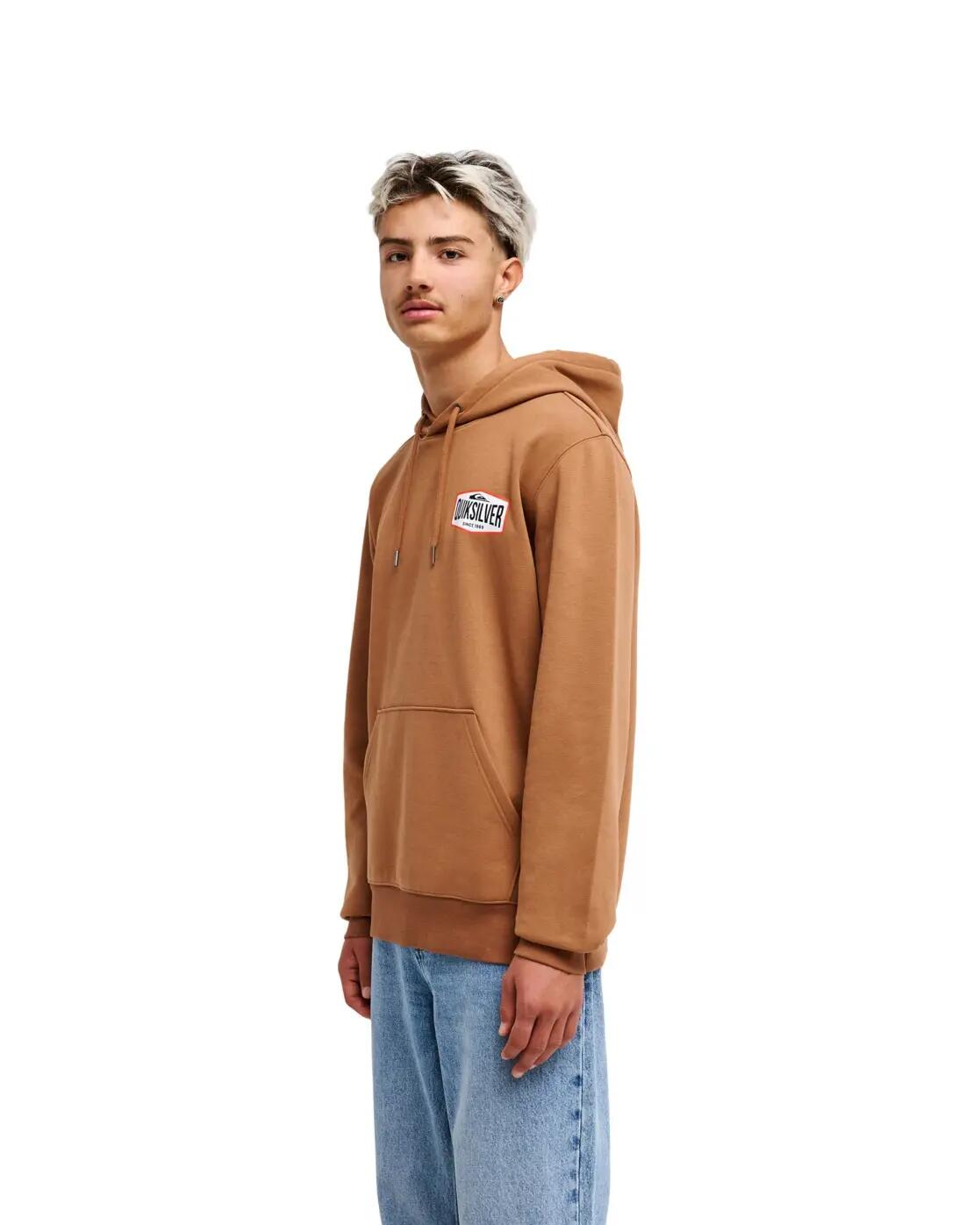 Sudadera con capucha SURF GARAGE Marrón Hombre 3/4