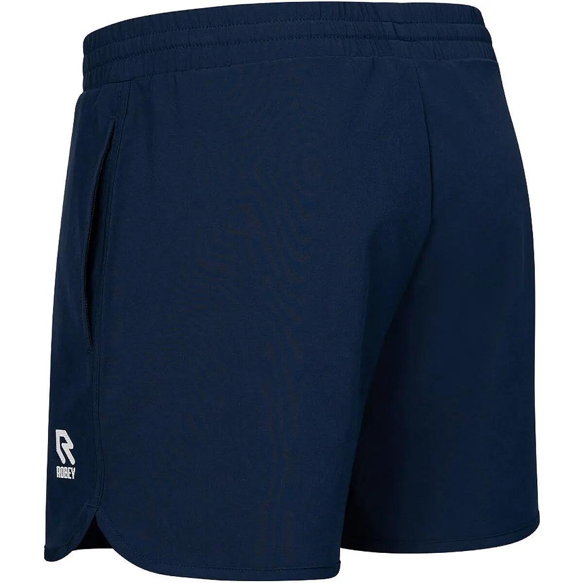 Short - Tennis - Dames - Robey Club - Ademend, verstelbare taille - Marine 4/5