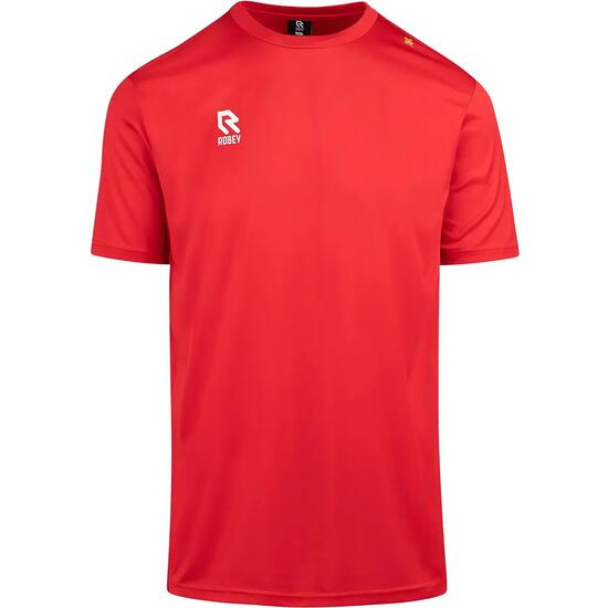 Maillot - Football - Hommes - Manches courtes - Respirant et résistant - Rouge
