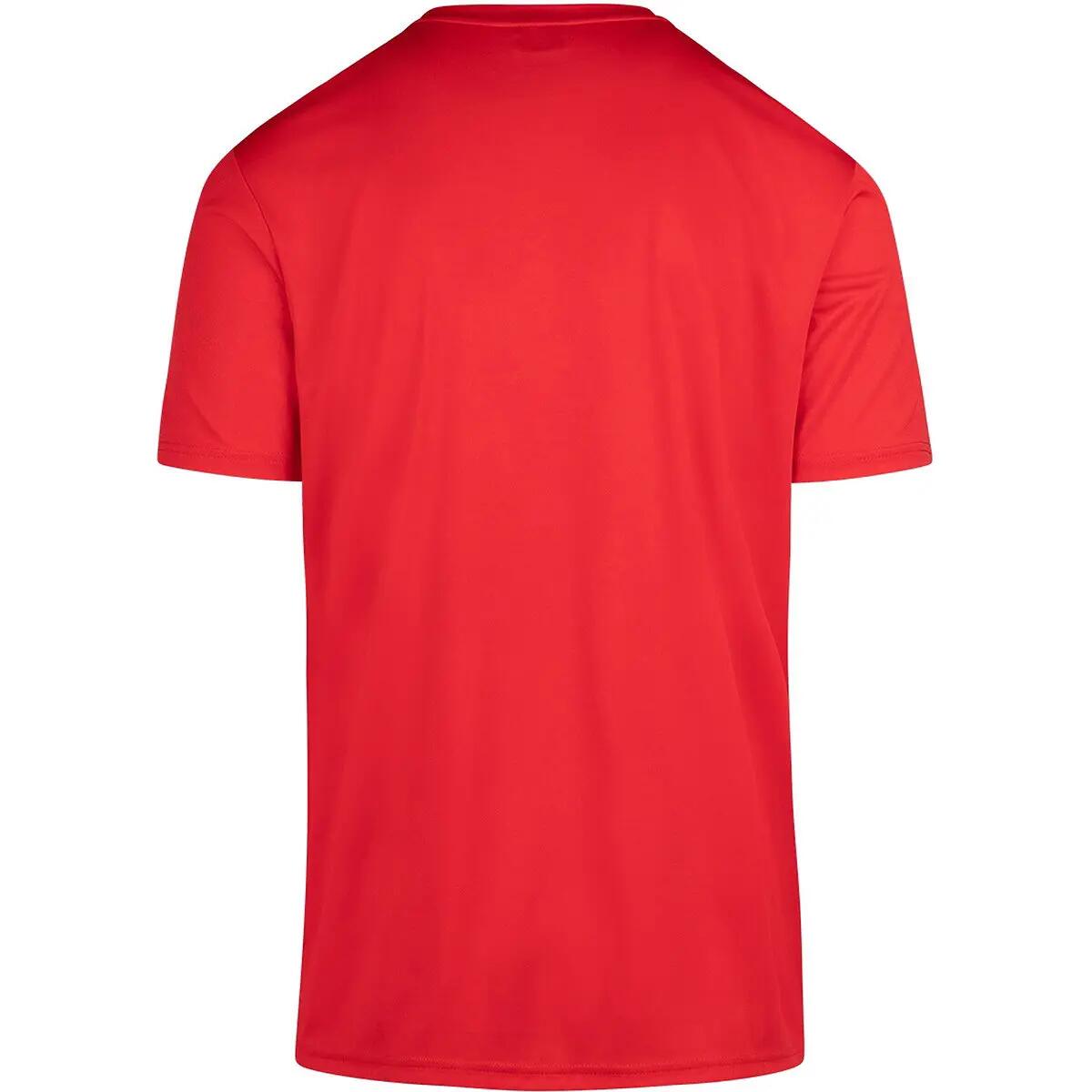 T-shirt - Voetbal - Heren - Ademend, Korte mouw - Crossbar - Rood 2/4