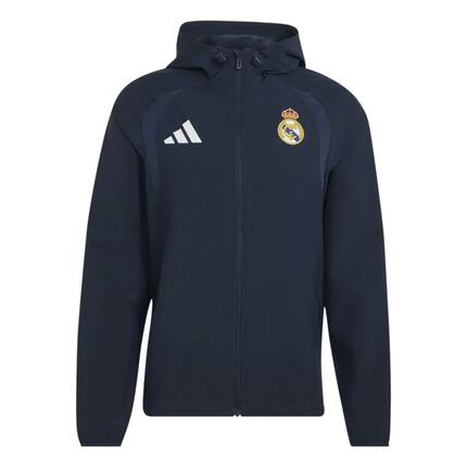 Kurtka przeciwwiatrowa z zamkiem Real Madrid Tiro 2026/27