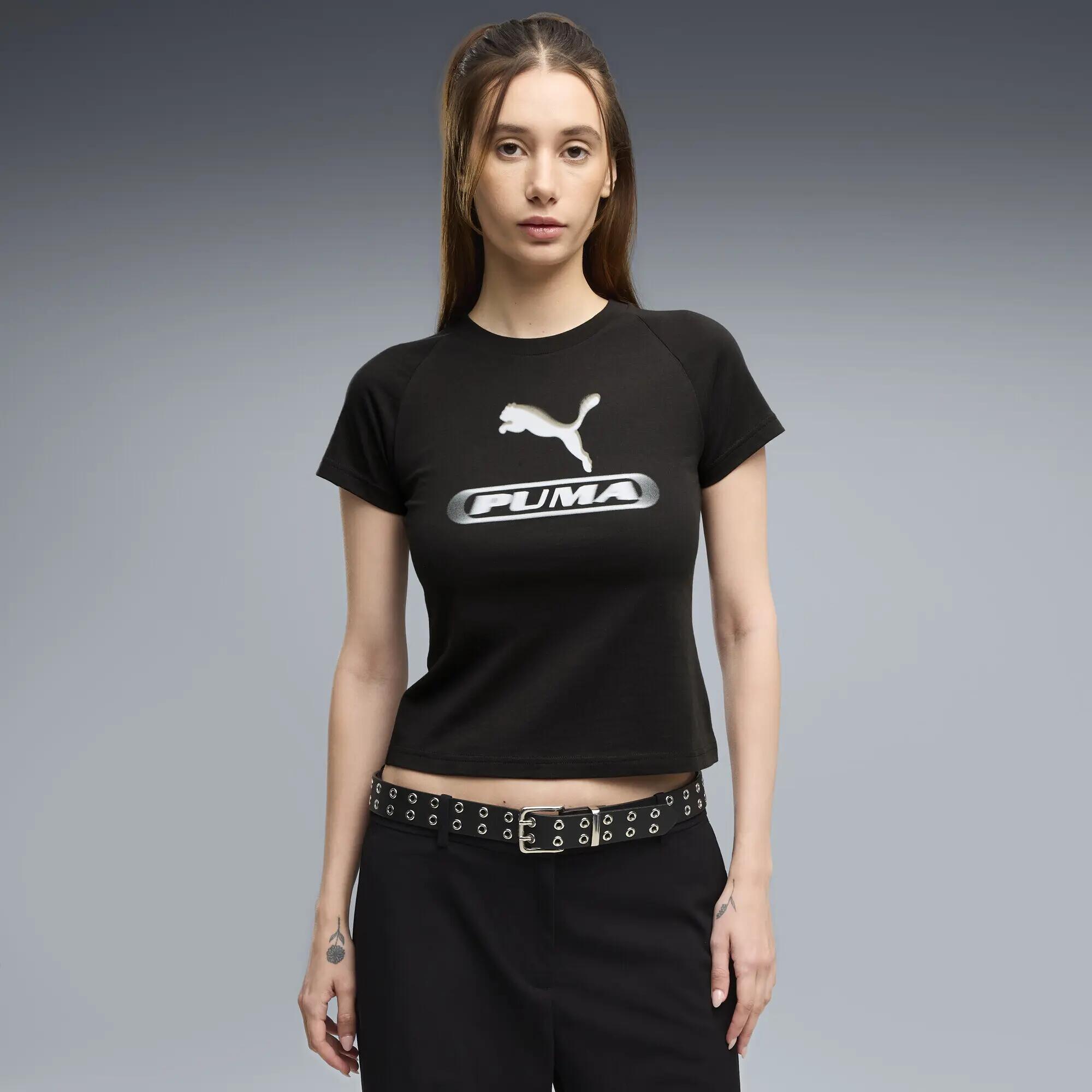 Damska koszulka PUMA Sport Slim Graphic PUMA 2/5