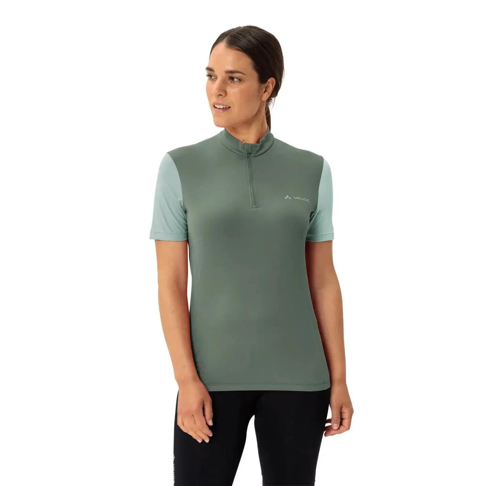 Camisola feminina com fecho de correr 1/2 VAUDE Matera 2/3