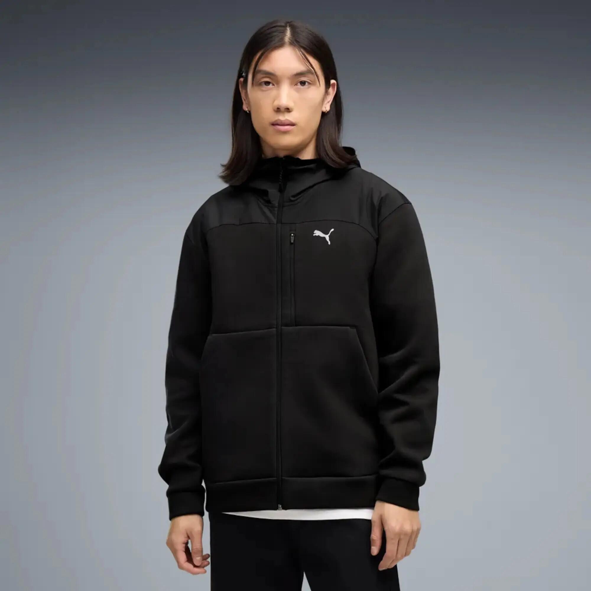 Puma Herren Kapuzenjacke Pumatech Material Mix Full-Zip Hoodie DK 694490 3/5