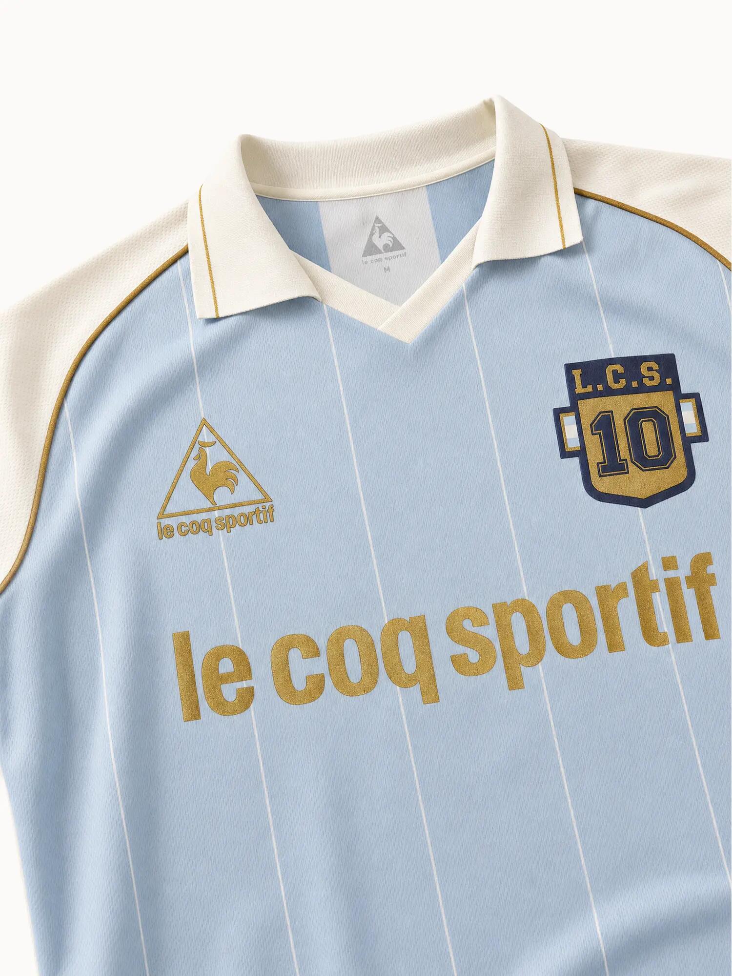 Maillot de foot col polo Le Coq Sportif x Maradona LCS CUP 4/6