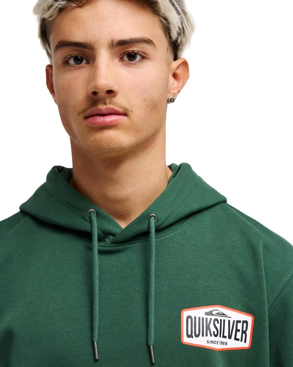 Sudadera con capucha SURF GARAGE Verde Hombre 4/4
