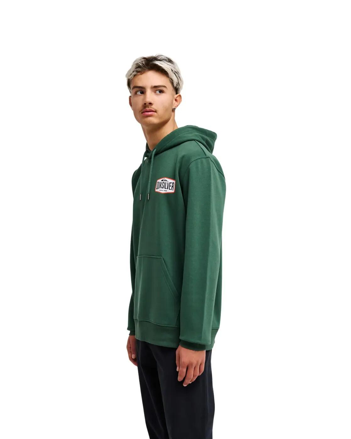 Sudadera con capucha SURF GARAGE Verde Hombre 3/4