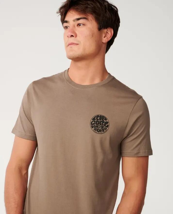 T-shirt da uomo in cotone Rip Curl "WETTIE ICON TEE" 6/6