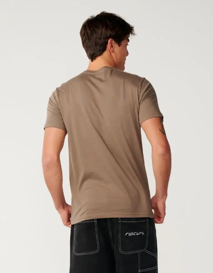T-shirt da uomo in cotone Rip Curl "WETTIE ICON TEE" 2/6