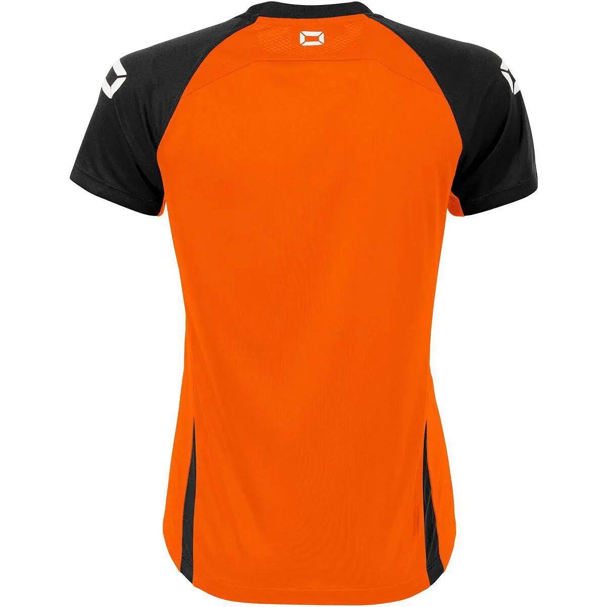 Damen - Multisport - Trikot - atmungsaktiv, nachhaltig - Stadio - orange/schwarz 5/5