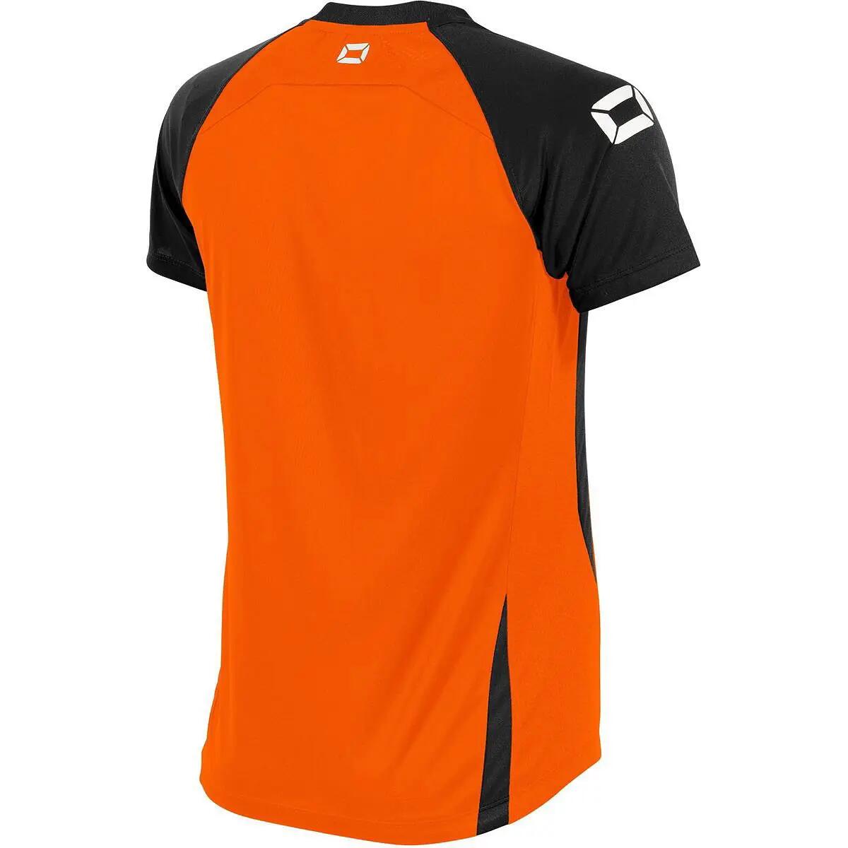 Damen - Multisport - Trikot - atmungsaktiv, nachhaltig - Stadio - orange/schwarz 4/5
