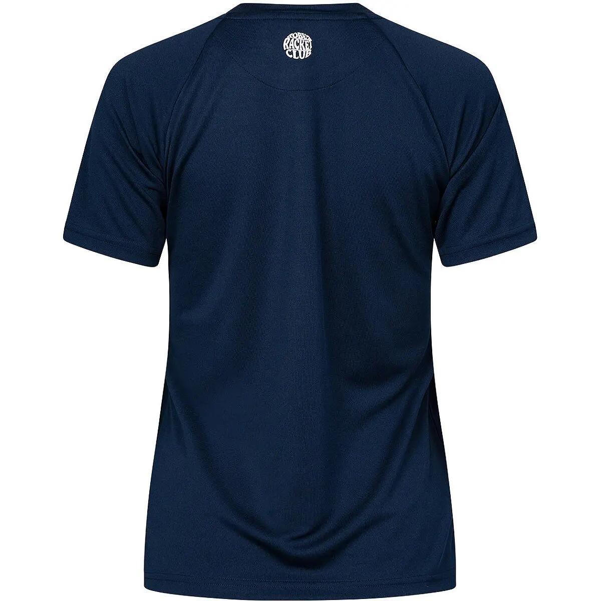 T-shirt - Tennis - Dames - ademend, lichtgewicht, raglanmouwen - Robey - marine 4/5