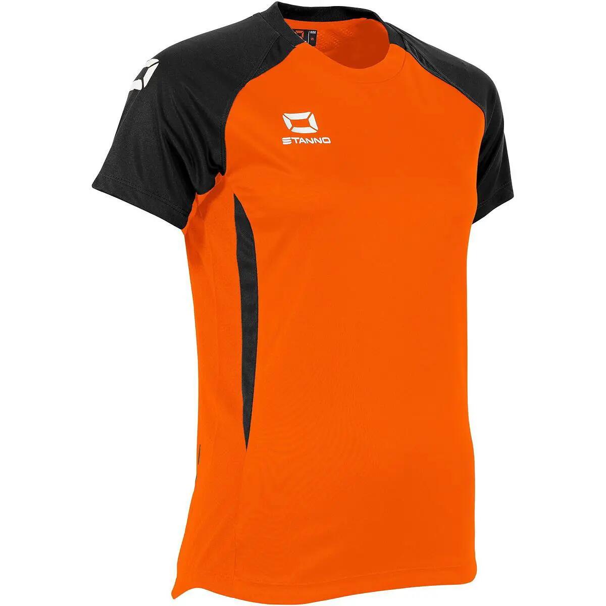 Damen - Multisport - Trikot - atmungsaktiv, nachhaltig - Stadio - orange/schwarz 3/5