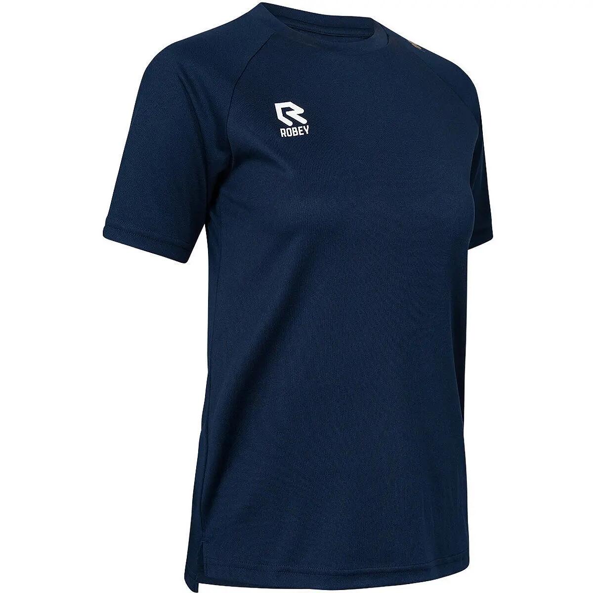 T-shirt - Tennis - Dames - ademend, lichtgewicht, raglanmouwen - Robey - marine 2/5