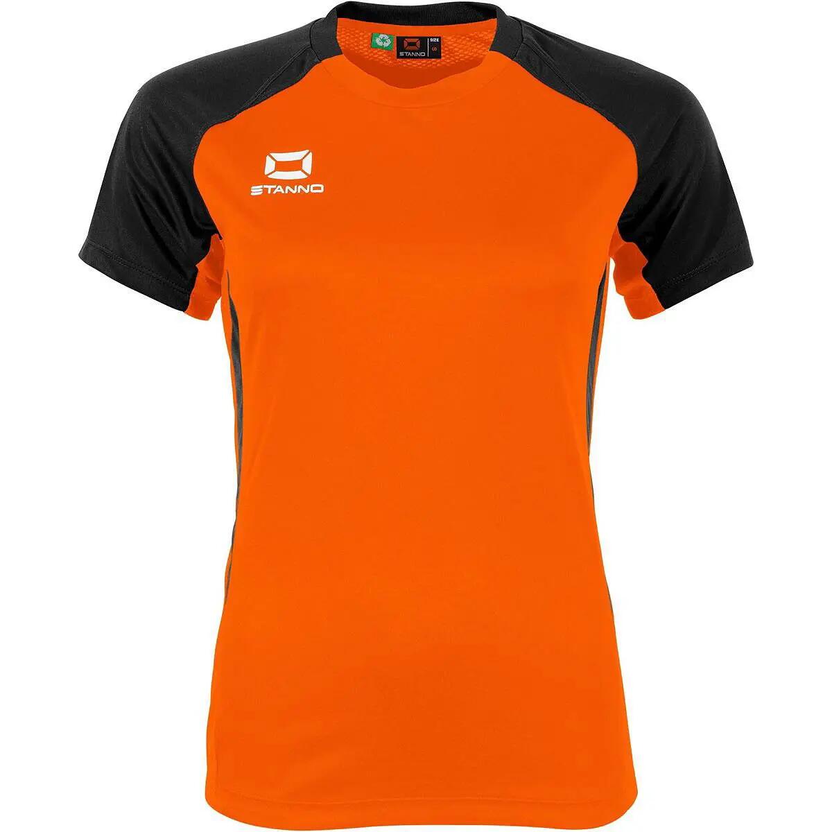 Damen - Multisport - Trikot - atmungsaktiv, nachhaltig - Stadio - orange/schwarz 2/5