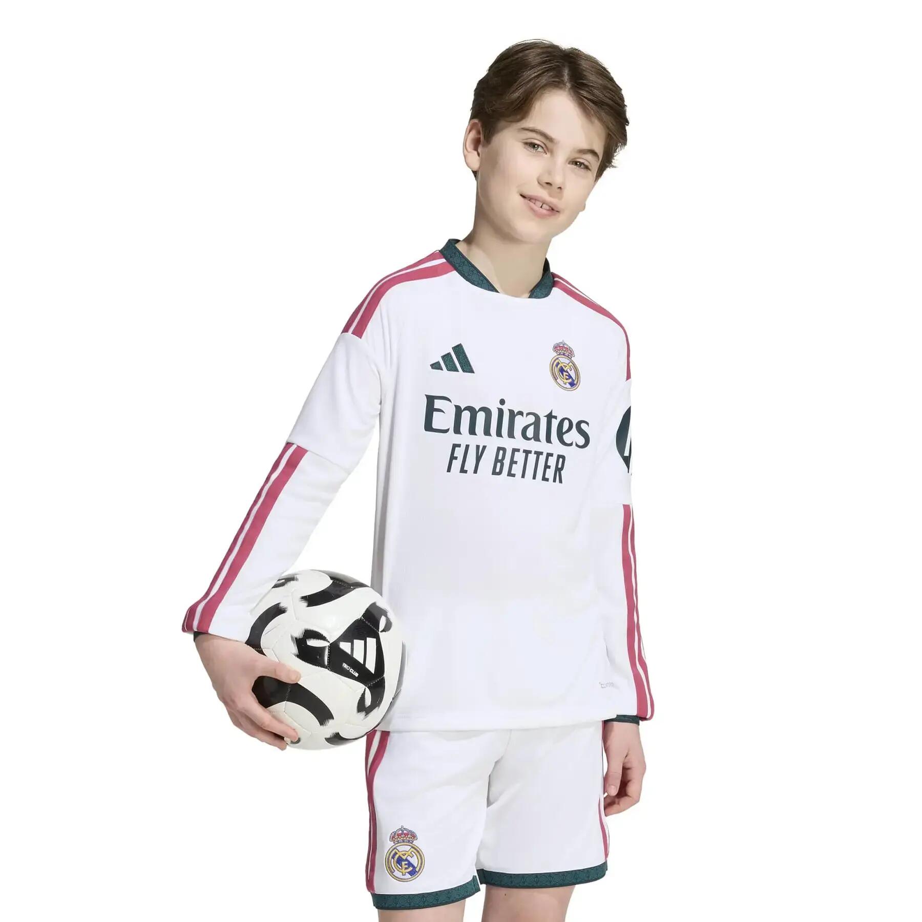 Maglia casalinga a maniche lunghe per bambini Real Madrid 2026/27 2/7