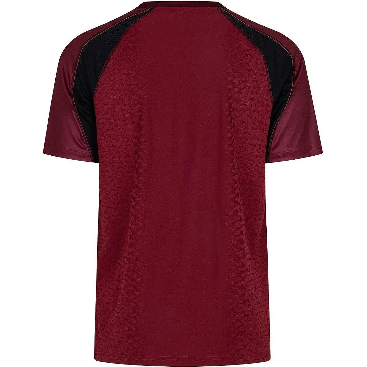 T-shirt - Multisport - Heren - Robey Pro - Ademend, Vochtafvoerend - Bordeaux 4/5
