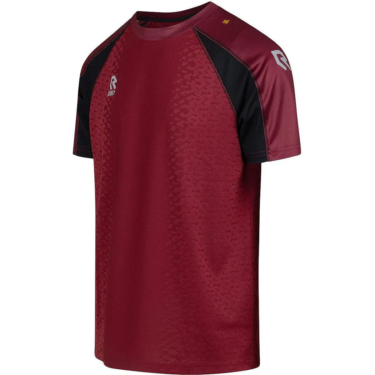 T-shirt - Multisport - Heren - Robey Pro - Ademend, Vochtafvoerend - Bordeaux 3/5