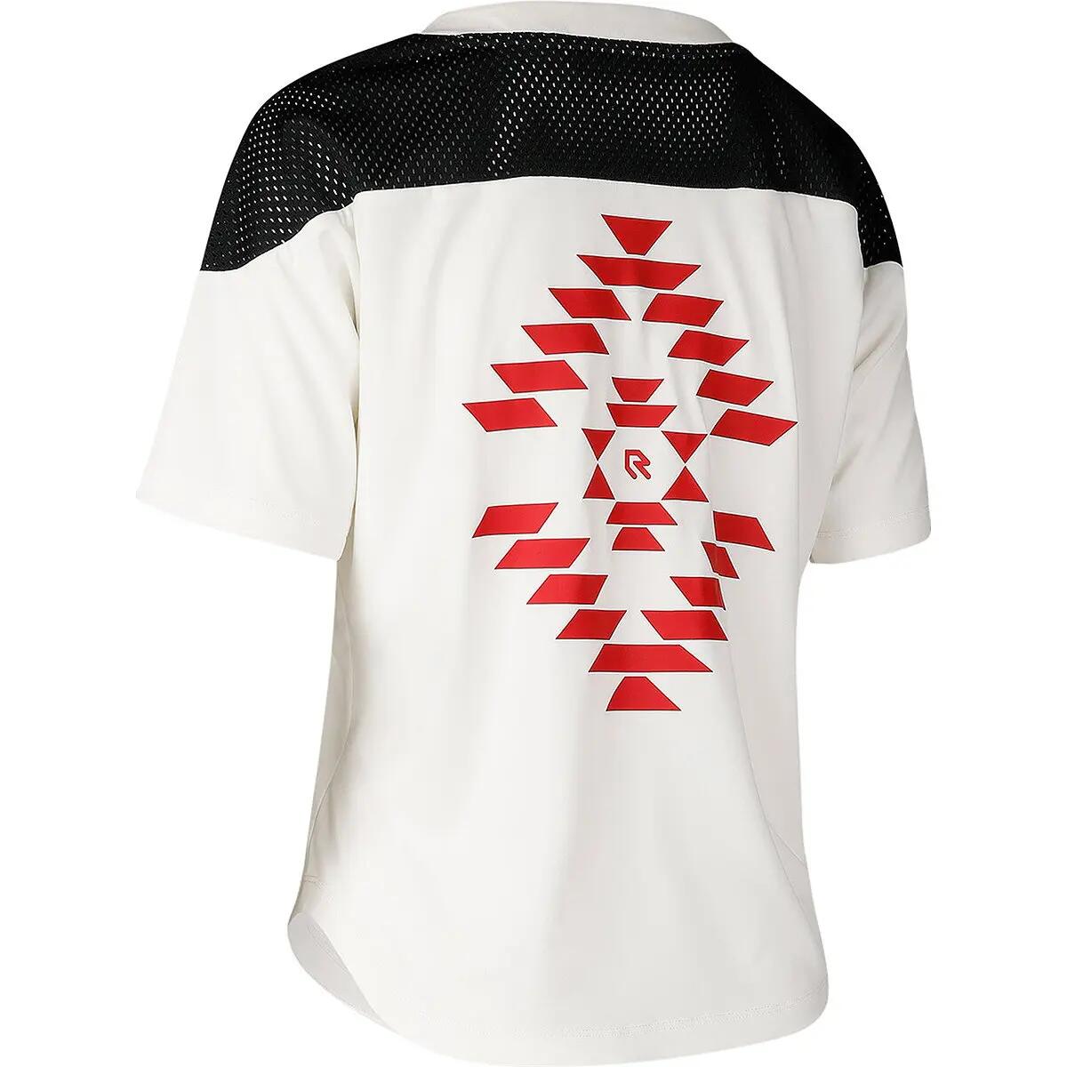 T-shirt - Tennis - Dames - Oversize, Ademend - Grand Slam Jersey - Wit/Zwart 3/5