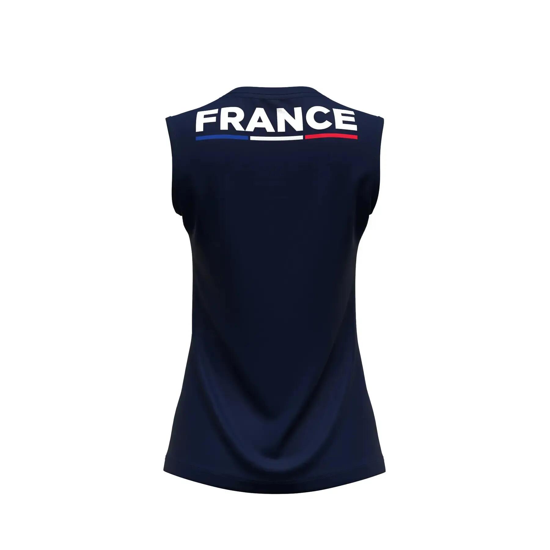 Mouwloos Trainingsshirt Dames Frankrijk 2026/27 3/3