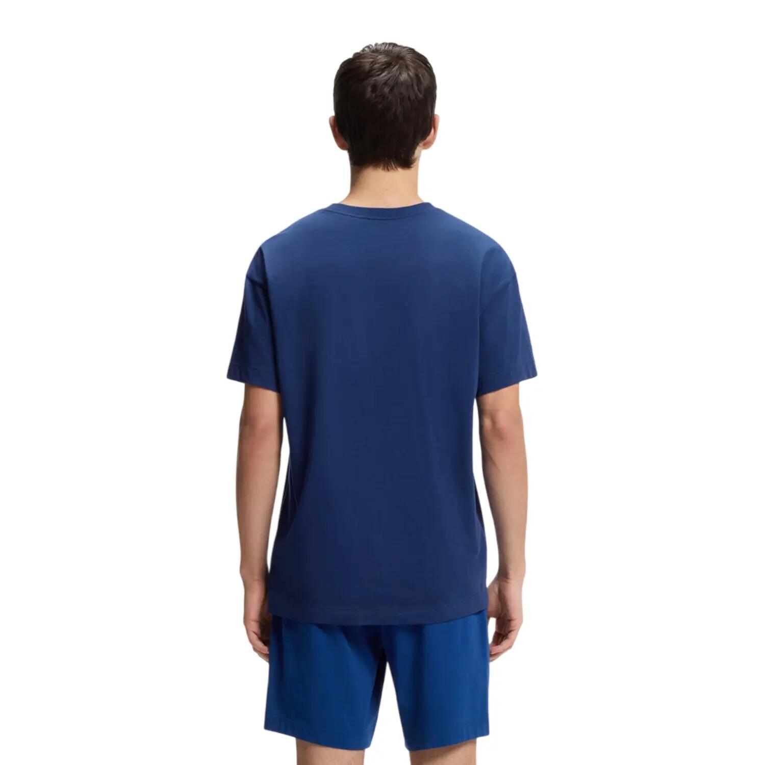 Tshirt Homme (Bleu Moyen) 3/4