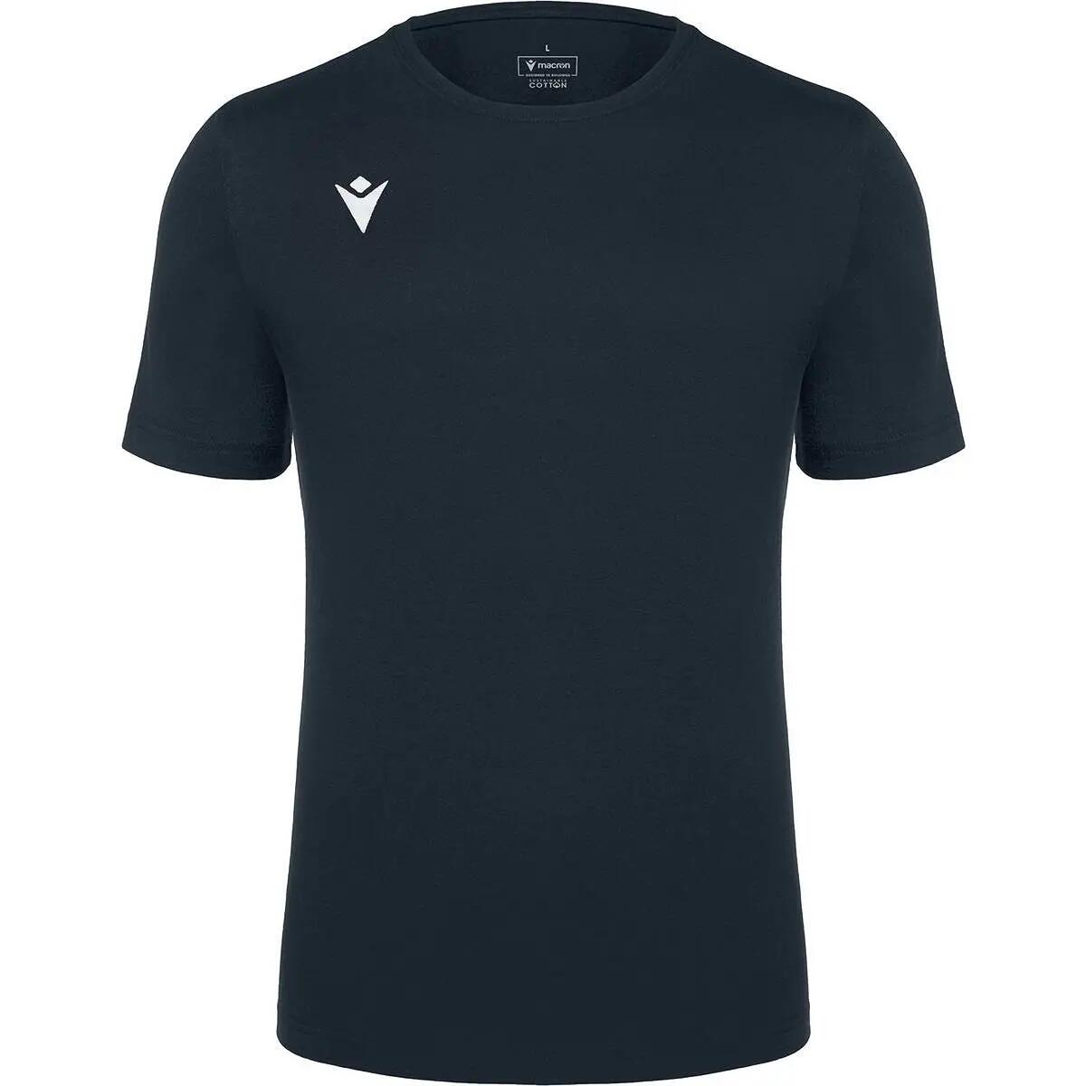 T-shirt - Heren - Boost Eco - korte mouw, rechte pasvorm - marine 4/5