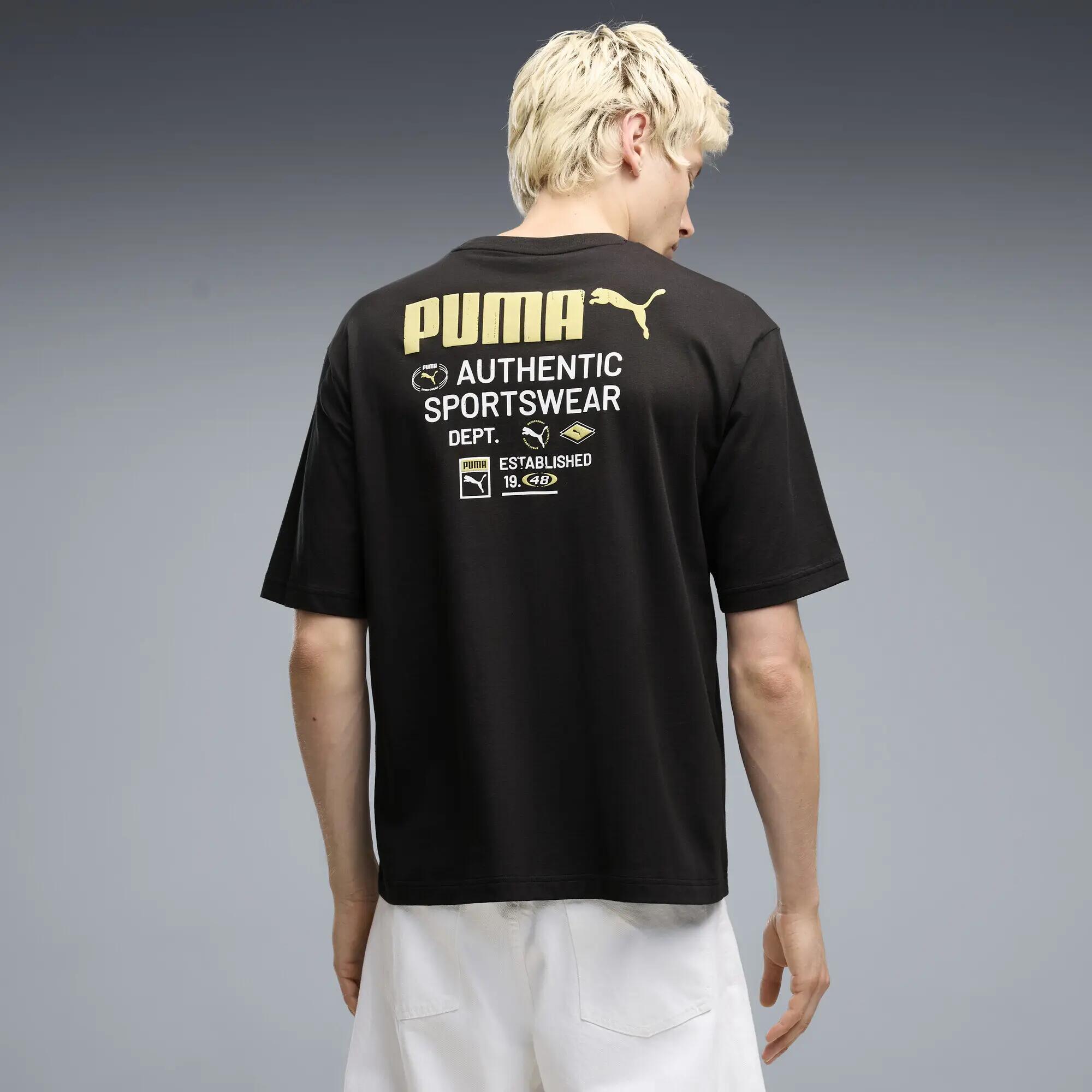T-shirt boxy à imprimés Utility Homme PUMA 3/5