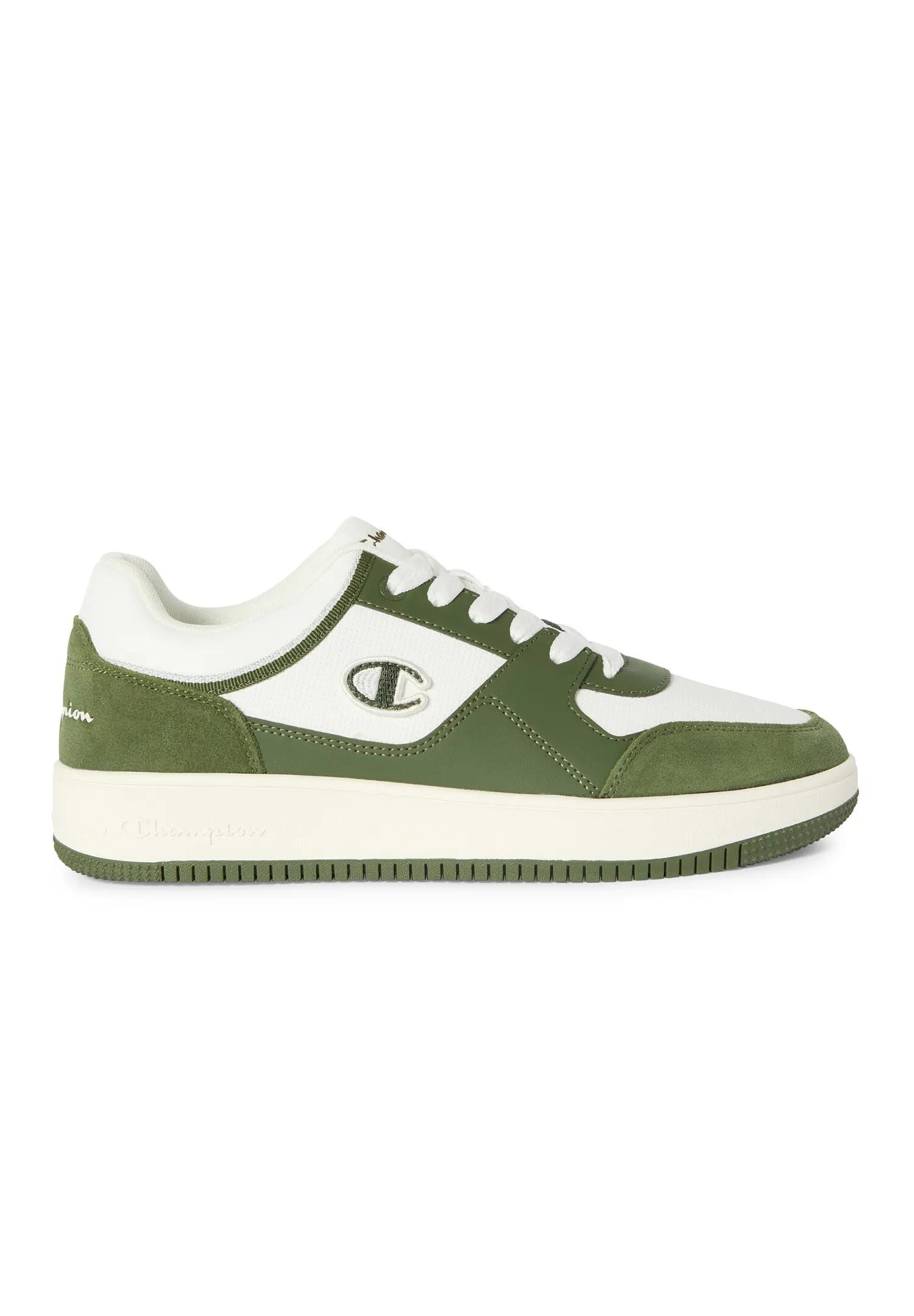 Champion Herren RD18 Low S Sneaker White Olive 4/4