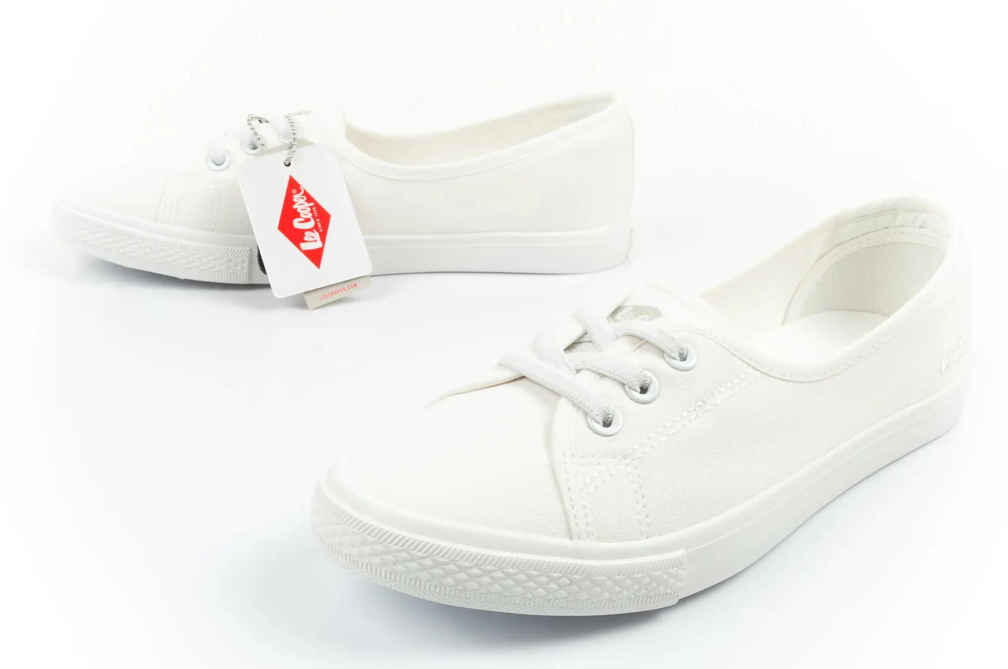 Lee Cooper Lc Flex Canvas Full White para mujer [LCW-26-02-4044L] talla 37 8/10