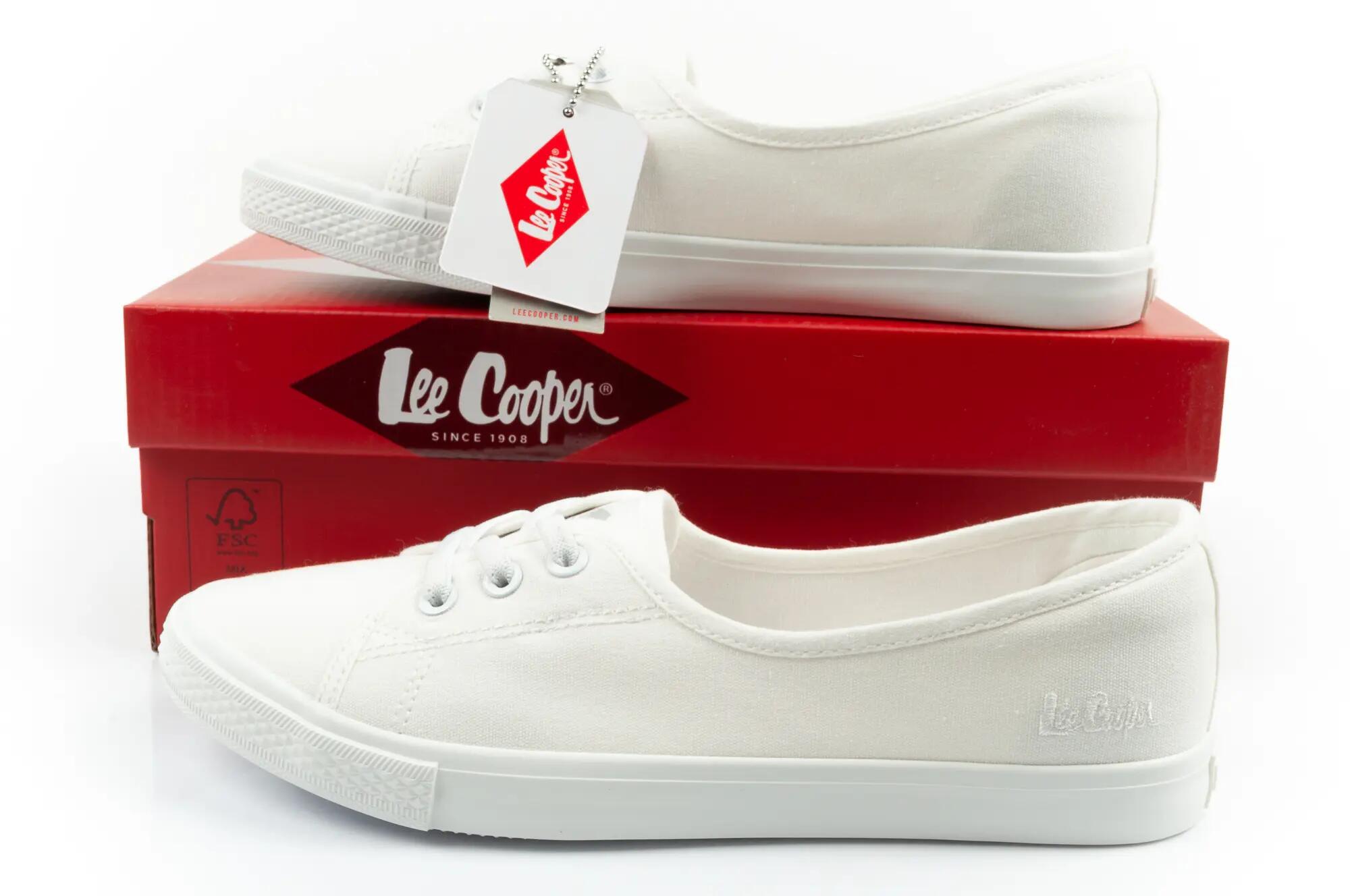 Lee Cooper Lc Flex Canvas Full White para mujer [LCW-26-02-4044L] talla 37 10/10