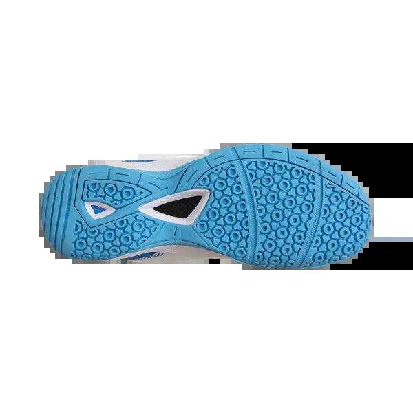 Chaussures - badminton - femme - légères - leander v3 - blanc 3/3