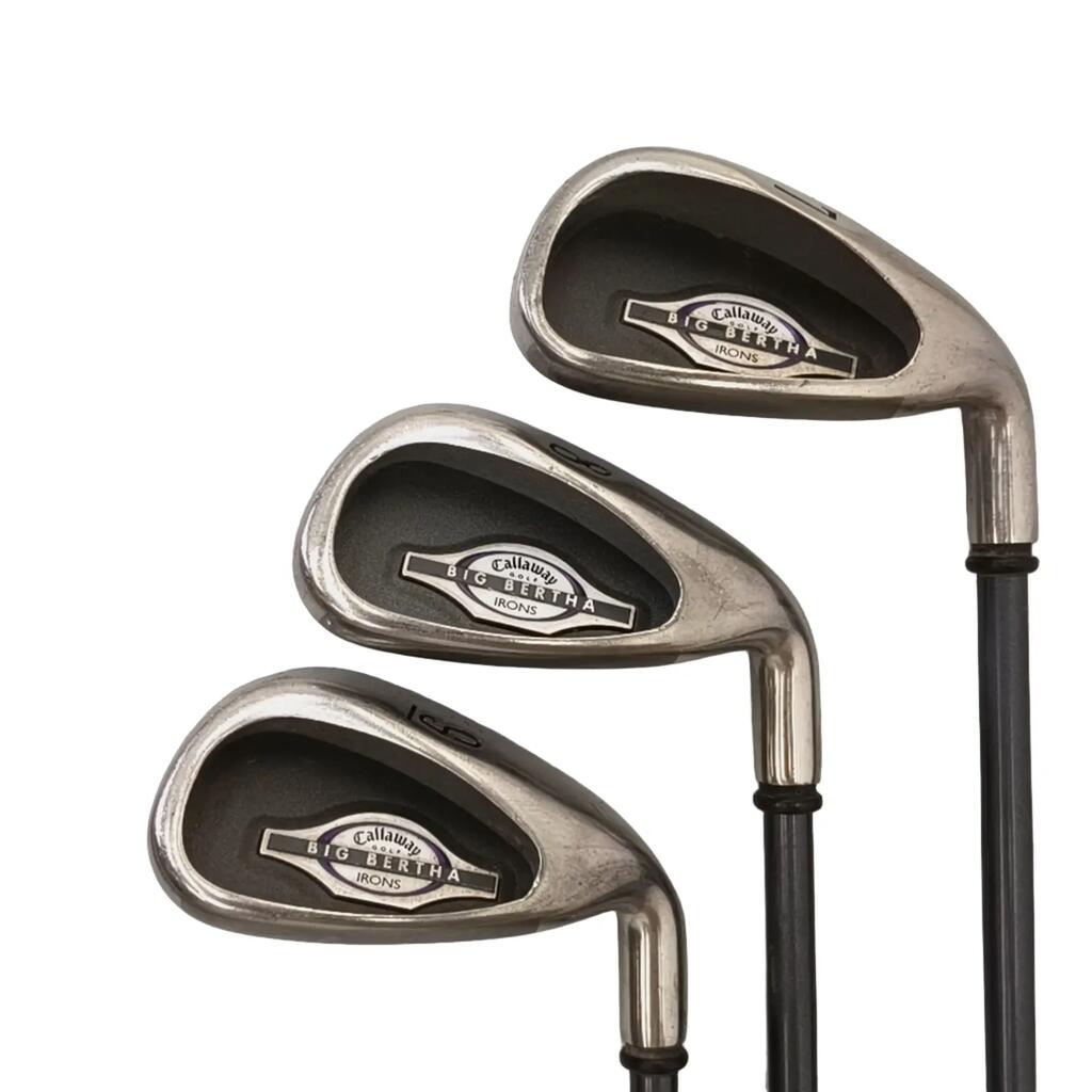 Callaway Big Bertha Iron Set / 5-PW+GW+SW / Flex Ladies / Graphite