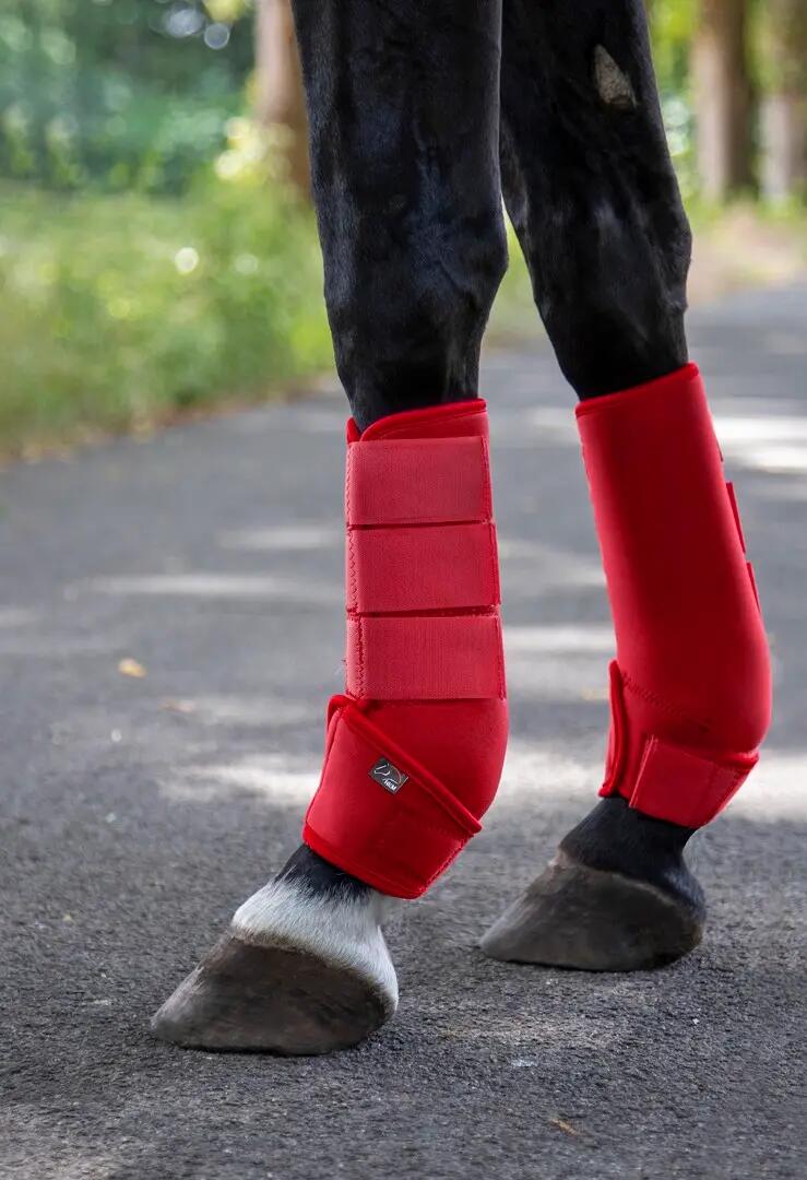 Guêtres Antérieurs para Cavalo Fechadas Softoprène HKM 4/4