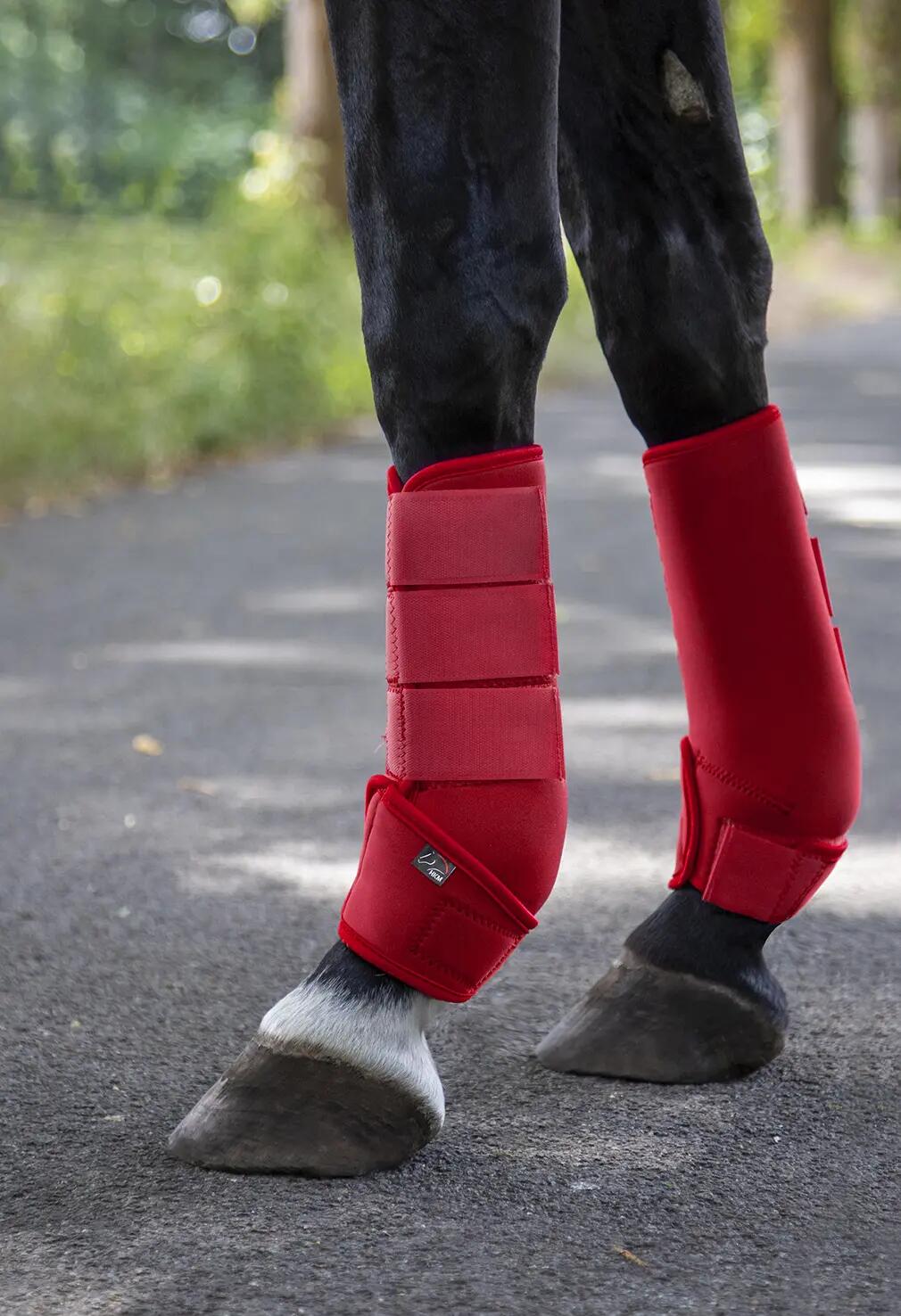 Guêtres anteriori per cavallo chiuse softoprène HKM 3/4