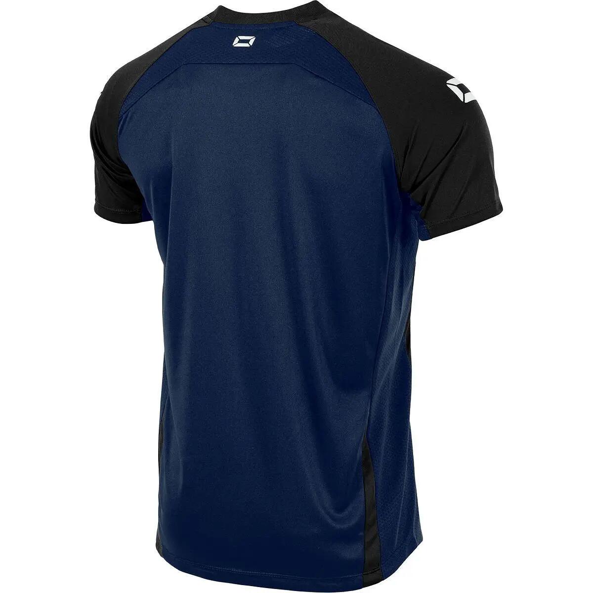 Shirt - Kinderen - Stanno Stadio - Korte mouw - Marine/Zwart 4/5