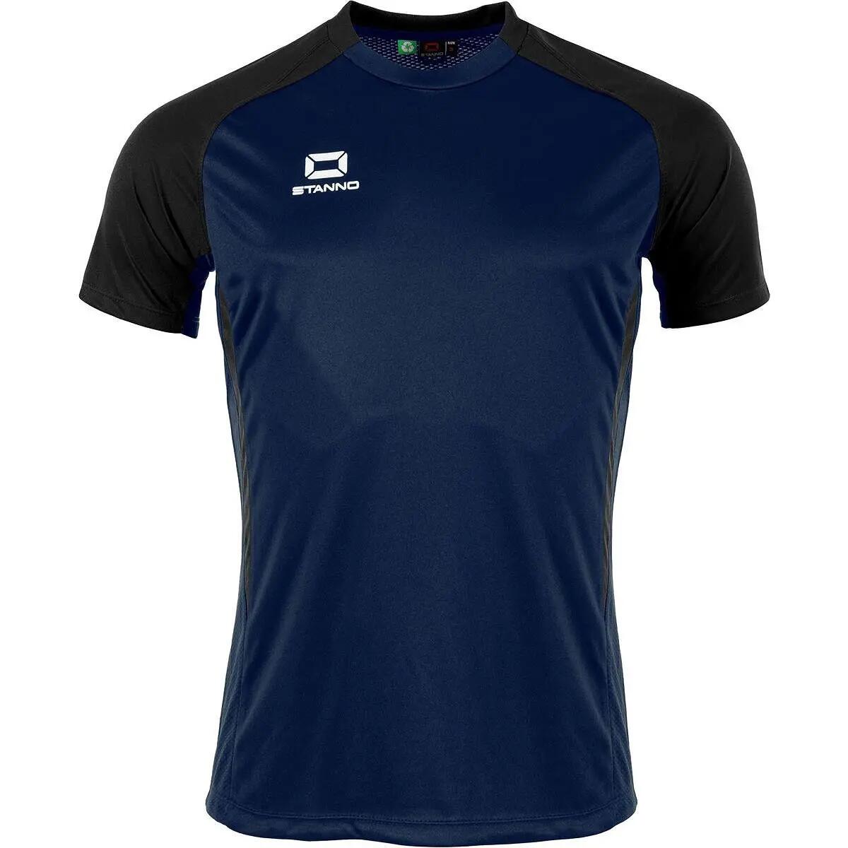 Shirt - Kinderen - Stanno Stadio - Korte mouw - Marine/Zwart 2/5