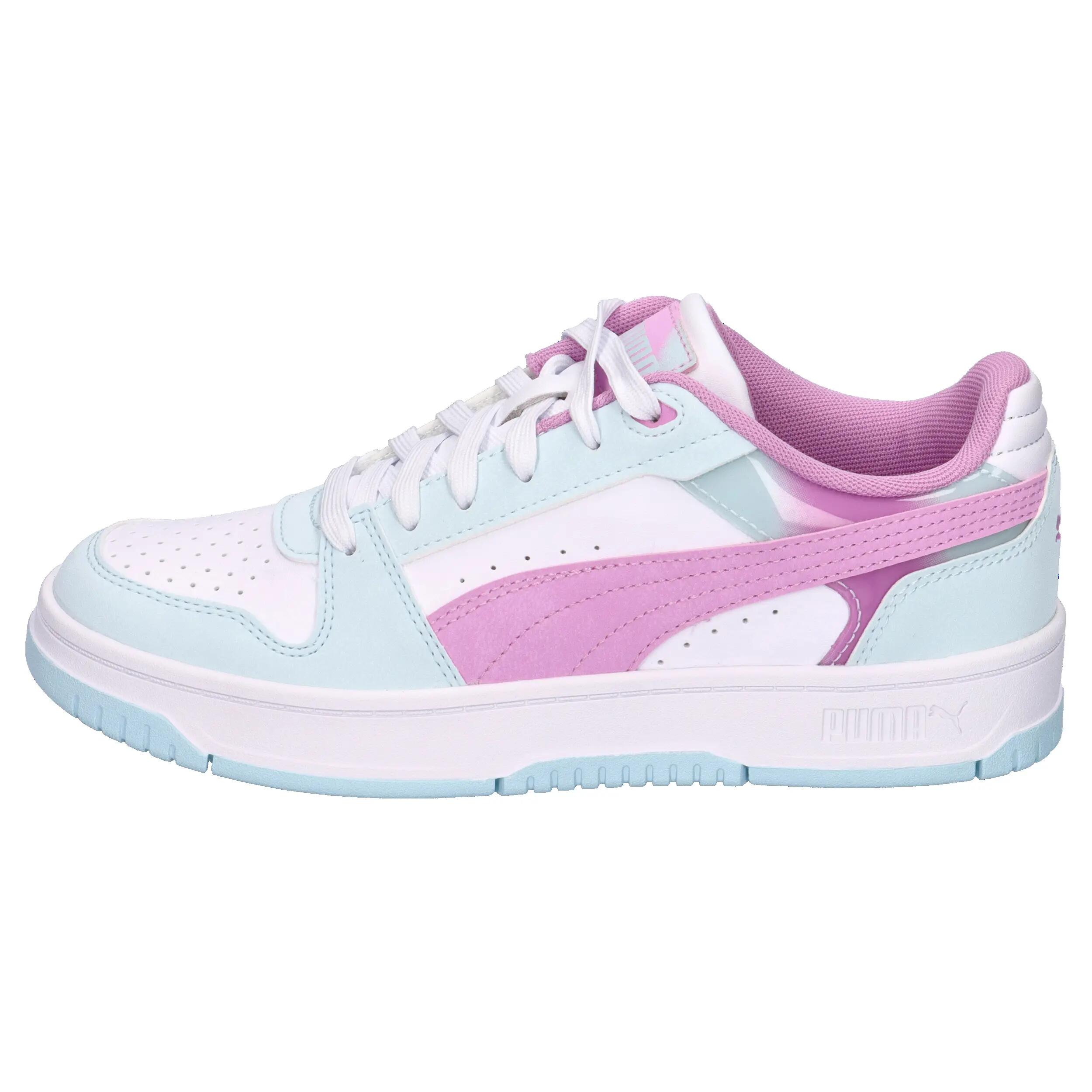 Puma Kinder Sneaker Rebound Slam Lo Faded Glow Jr 407467 9/14