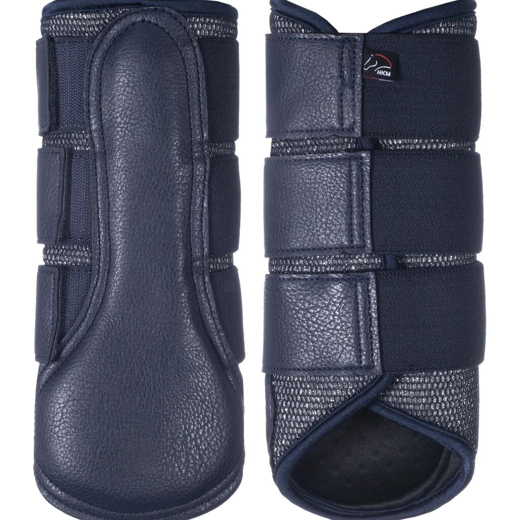 Closed horse gaiters HKM Glitter Mesh