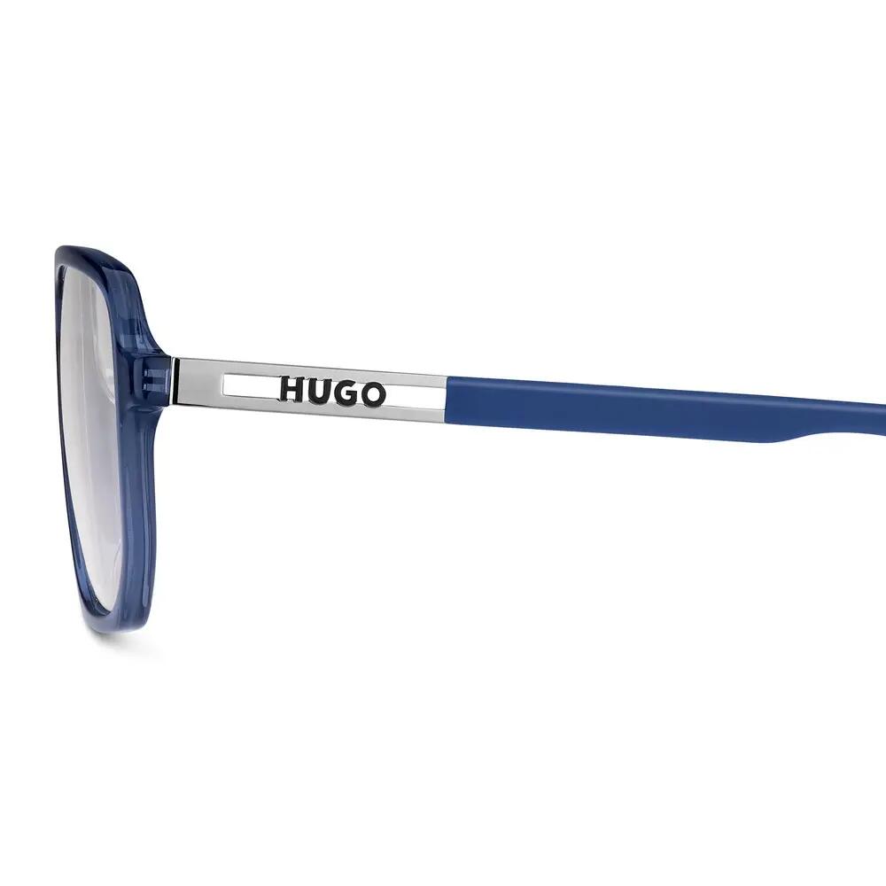 Korrekturbrille Hugo HG 1415/G PJP aus Acetat Herren 57 mm 3/4