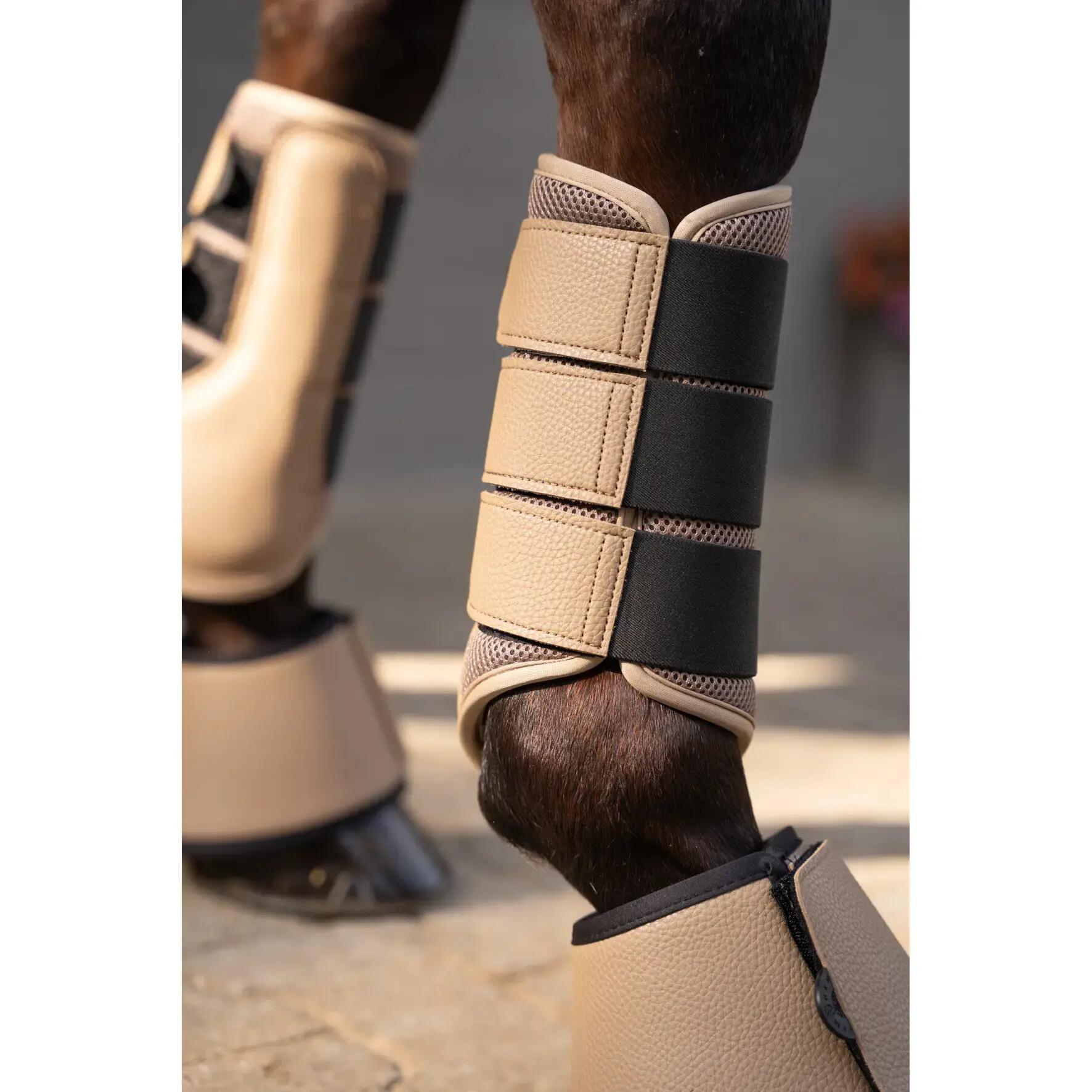 Ghette da cavallo chiusi HKM Comfort Breath 3/4