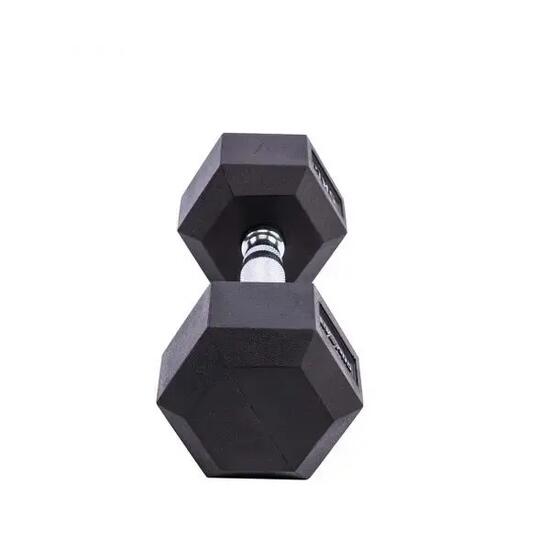 Hexagonale Gummi-Hantel Livepro