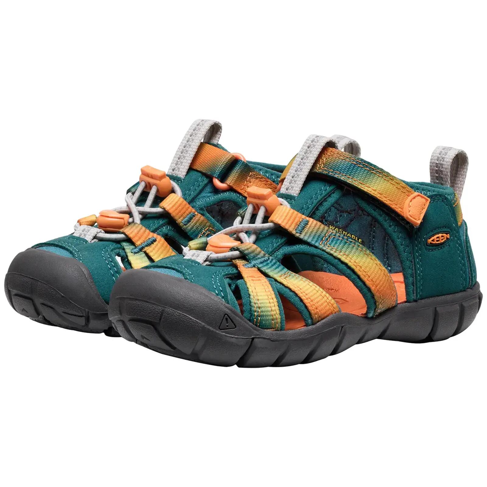 Sandálias para caminhadas para crianças Keen Seacamp II CNX 3/4