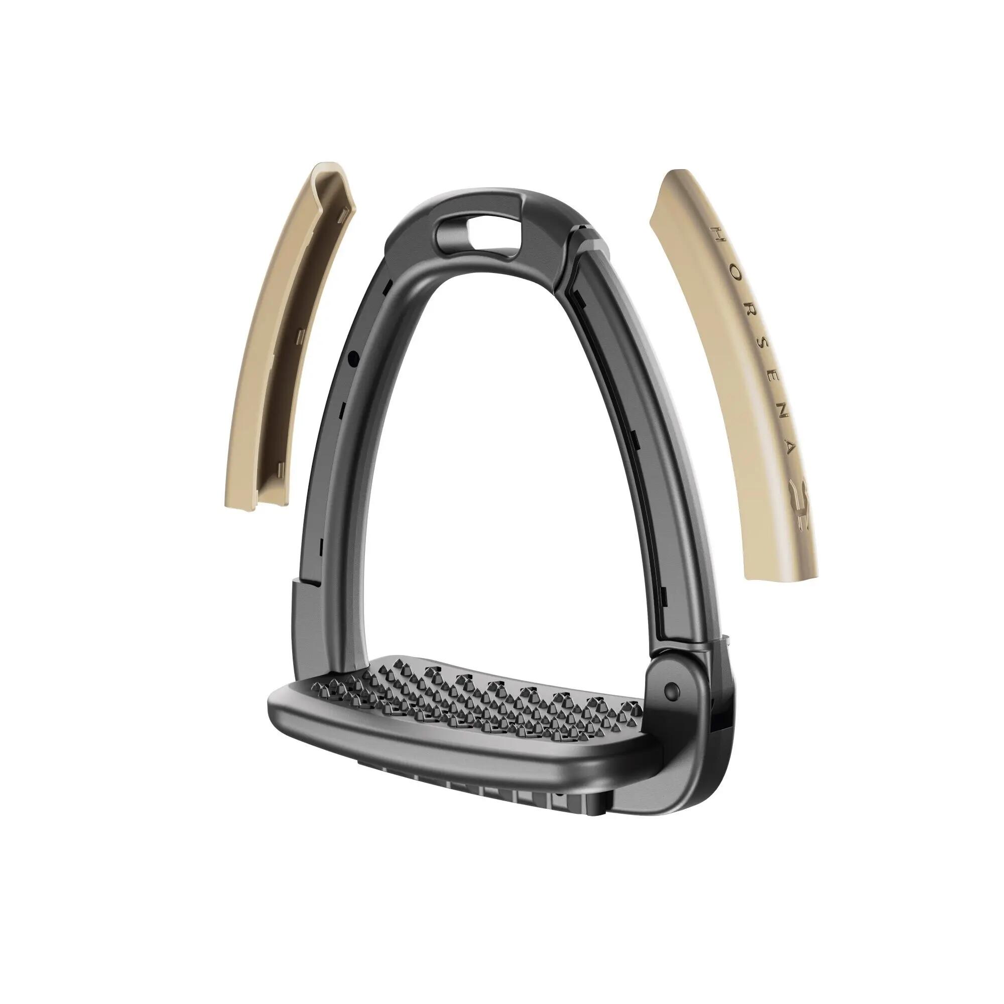 Housse étrier pour cheval latérale Horsena Poly Tech (x4) 3/5