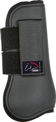 Guêtres antérieurs ouvertes pour cheval HKM Premium