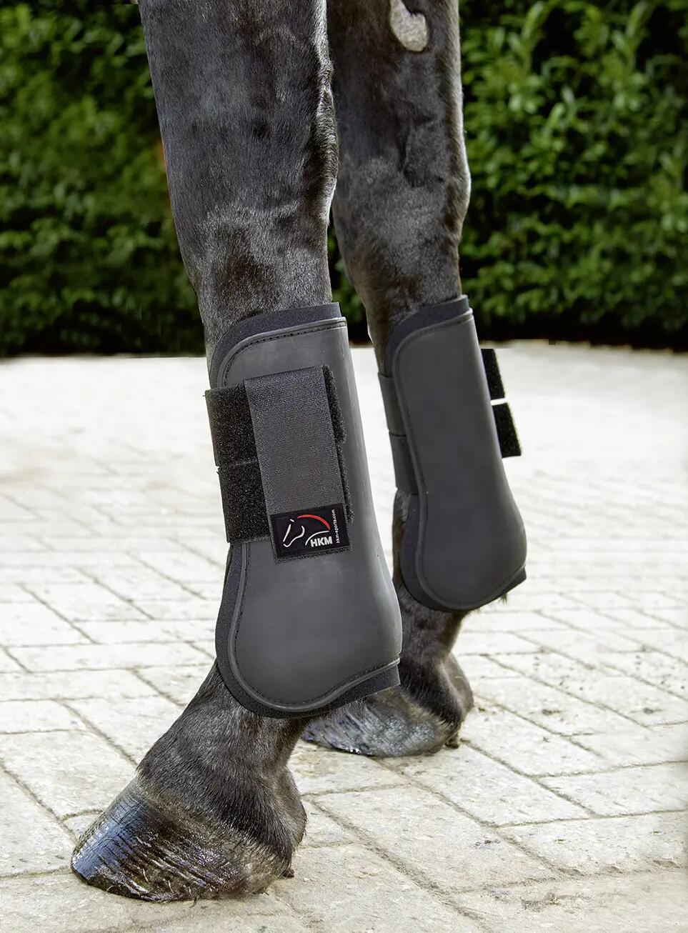 Open beenkappen voor paarden HKM Premium 3/3