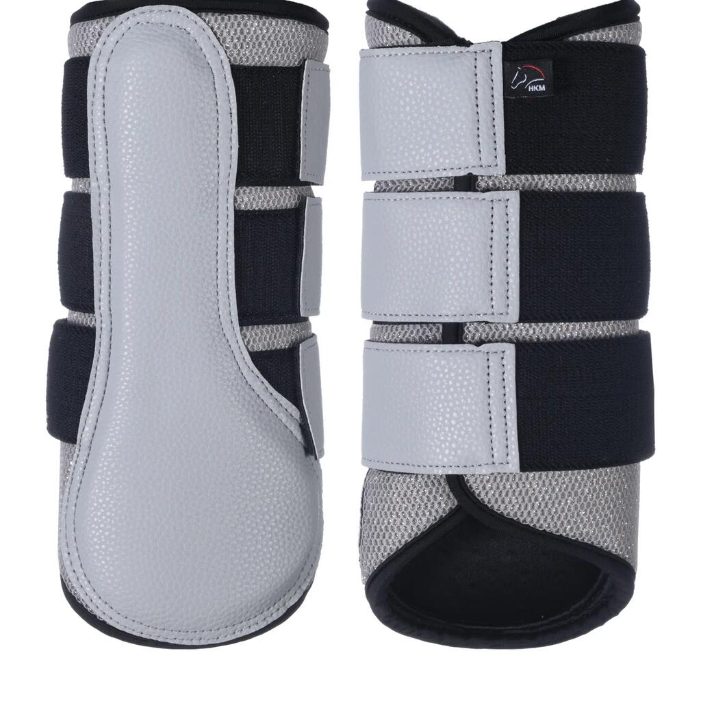 Closed horse gaiters HKM Glitter Mesh