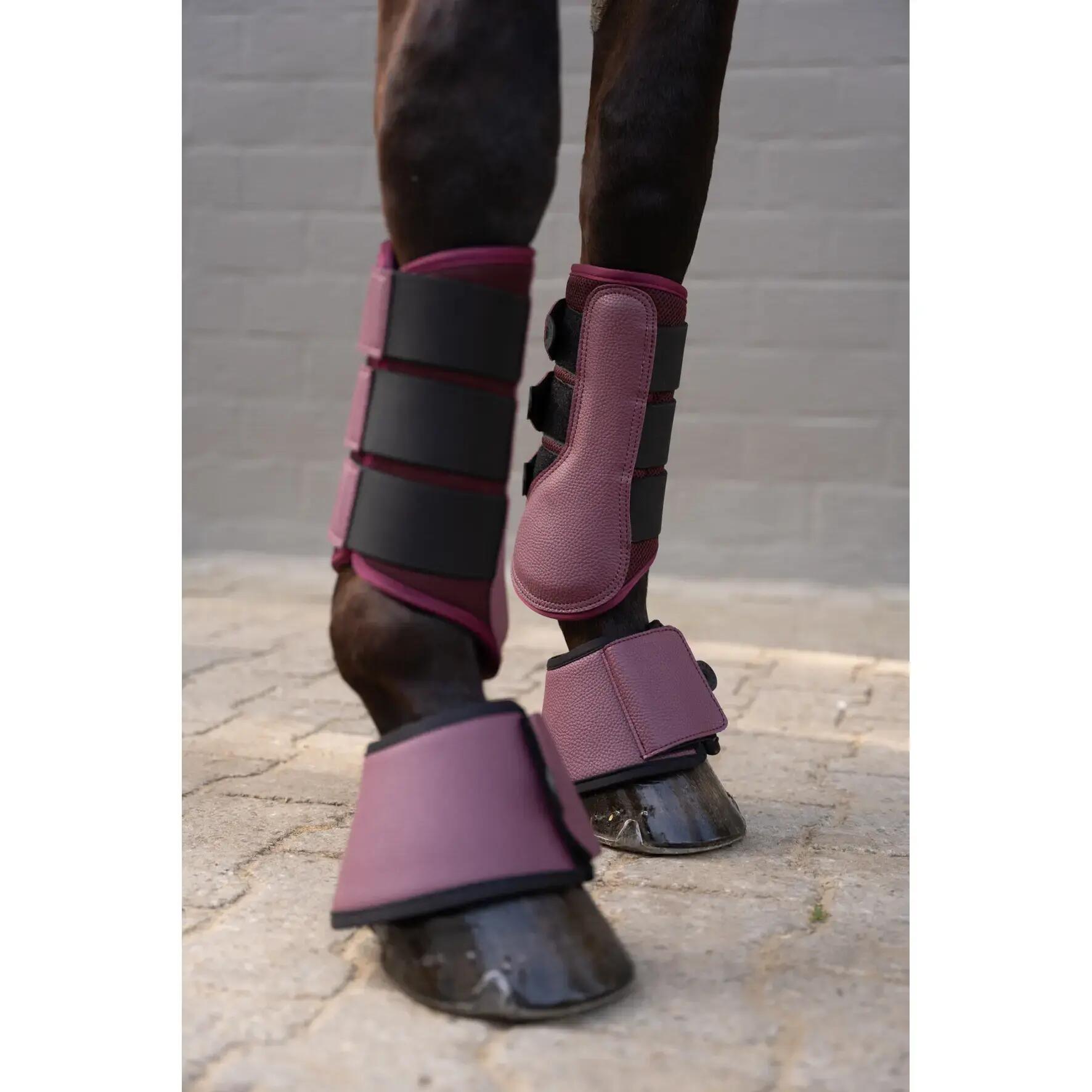 Geschlossene Gamaschen für Pferde HKM Comfort Breath 2/4