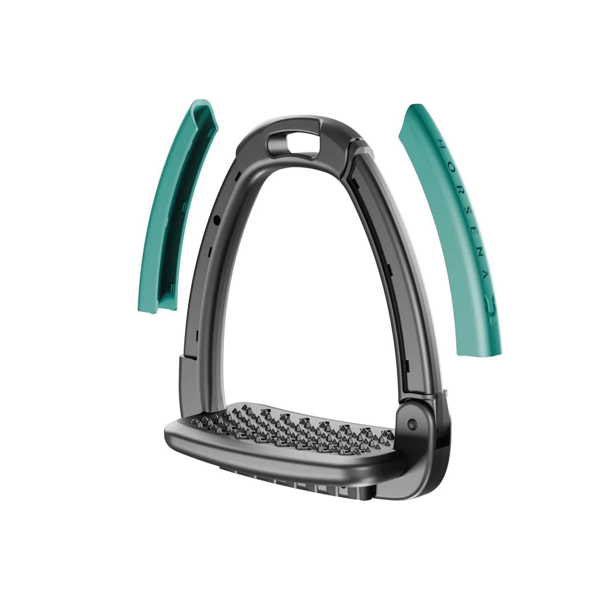 Housse étrier pour cheval latérale Horsena Poly Tech (x4) 3/5