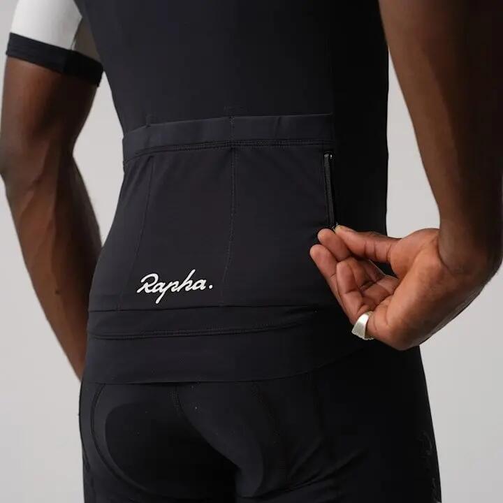 Maillot de manga corta Rapha Core Negro 6/7