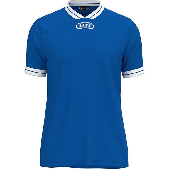 Maillot - handball/football - enfants - manches courtes, col en v - royal